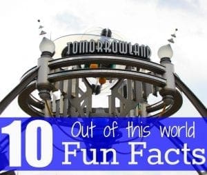 Disney world tomorrowland fun facts