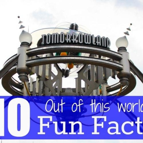 Disney world tomorrowland fun facts