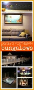 Disney's polynesian bungalows photo tour fun facts