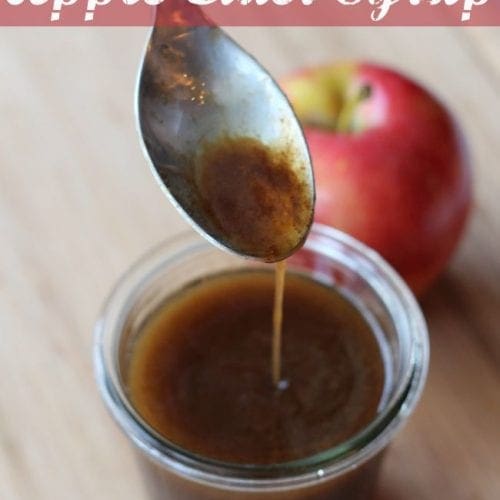 Easy apple cider syrup
