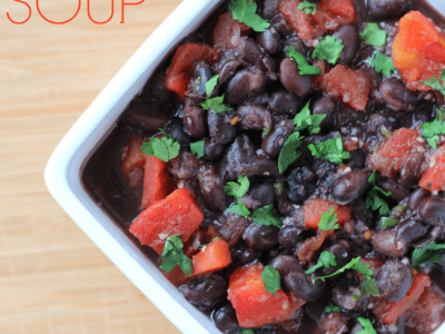 Easy black bean soup tips for a heart healthy life
