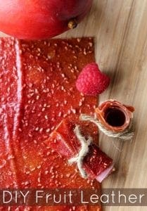 Easy DIY fruit leather