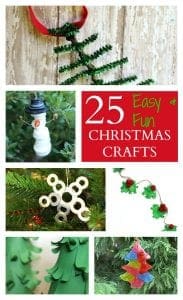 Easy fun Christmas crafts for kids