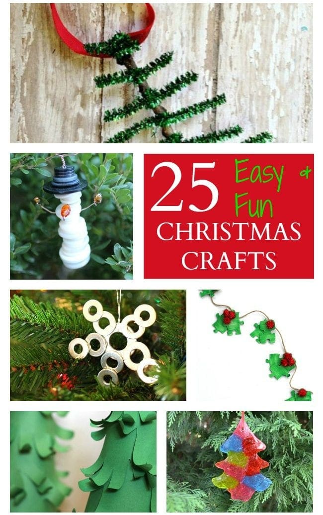 Easy fun Christmas crafts for kids