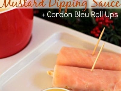 Easy mustard dipping sauce