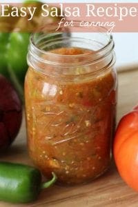 Easy salsa recipe for canning