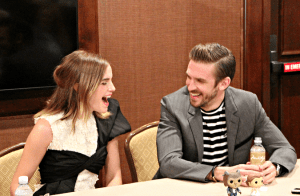 Emma Watson Dan Stevens beauty and the beast interview