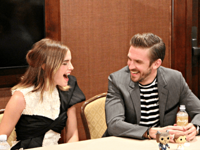 Emma Watson Dan Stevens beauty and the beast interview