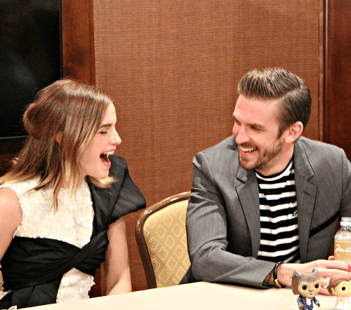 Emma Watson Dan Stevens beauty and the beast interview