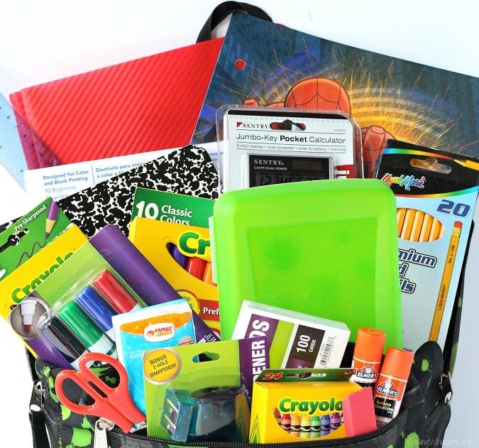 How to Fill 2 BacktoSchool Backpacks for Under 35 + Family Dollar