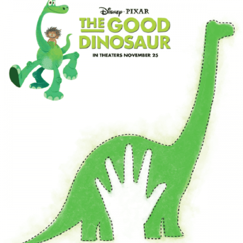 Free Disney the good dinosaur pumpkin stencil