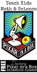 FREE Pixar in a box teaches kids animation