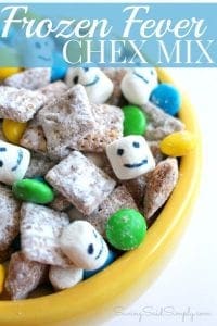 Frozen fever party snack idea
