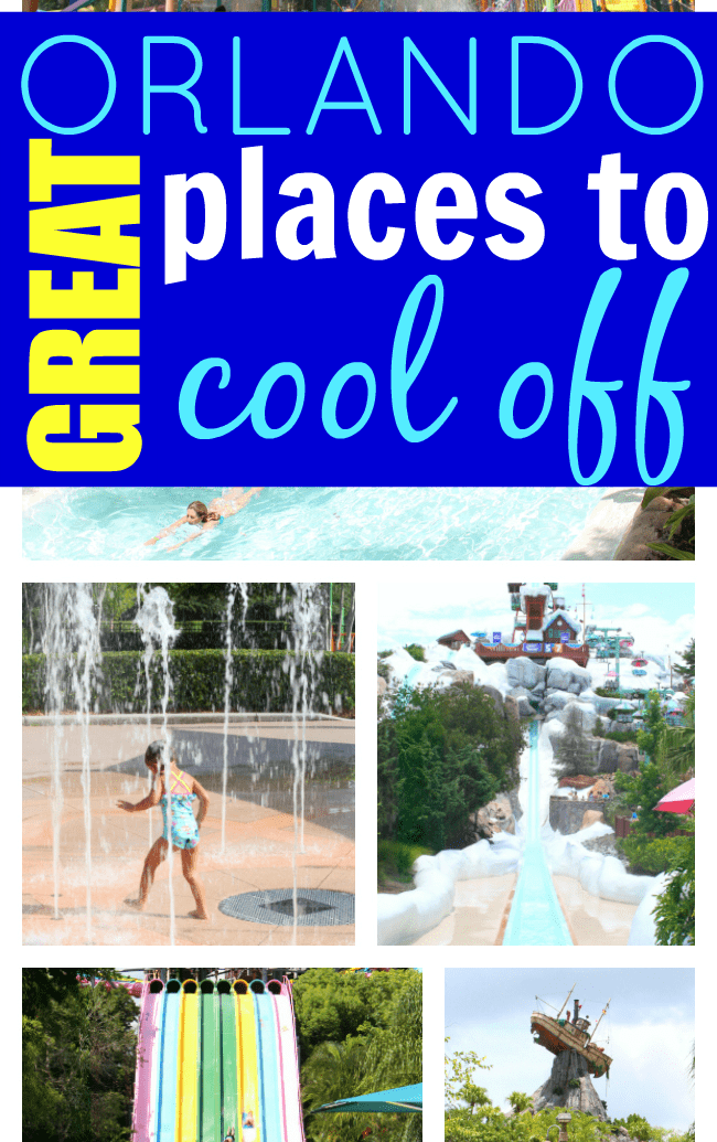 Great Orlando water parks pools splash pads
