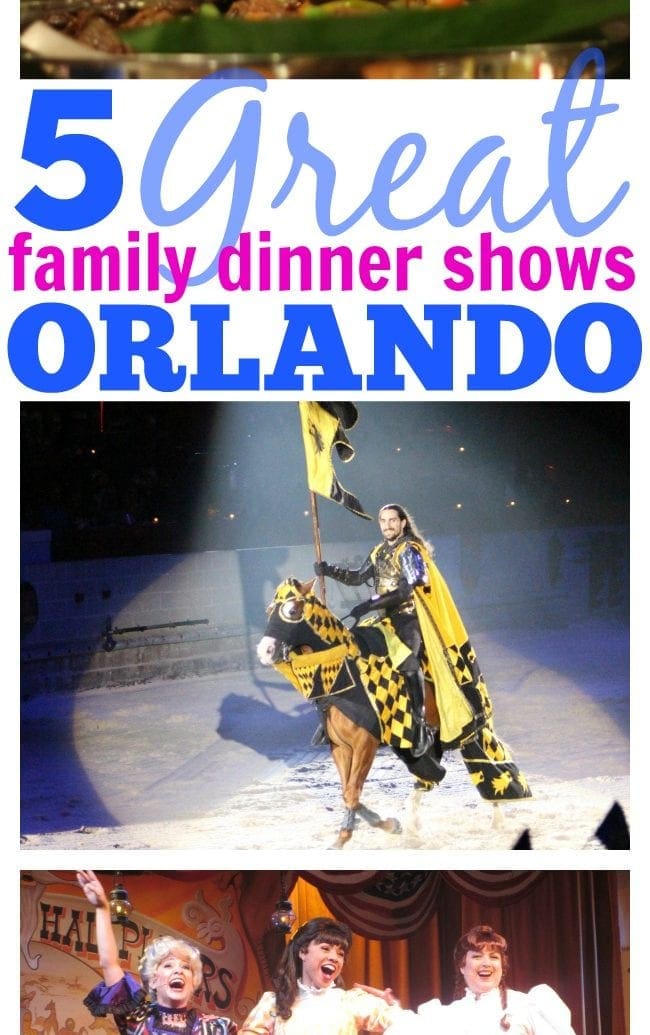 Great family dinner shows in Orlando
