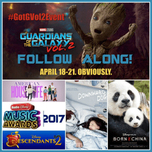 Guardians of the galaxy vol. 2 red carpet event