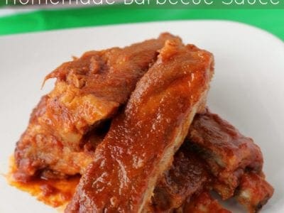 Homemade barbecue sauce slow cooker bbq ribs