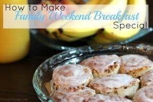 How to make family weekend breakfast special
