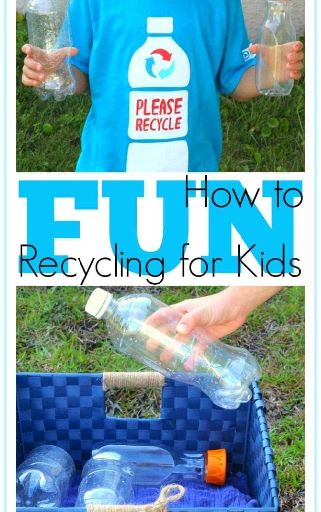 How to make recycling fun for kids