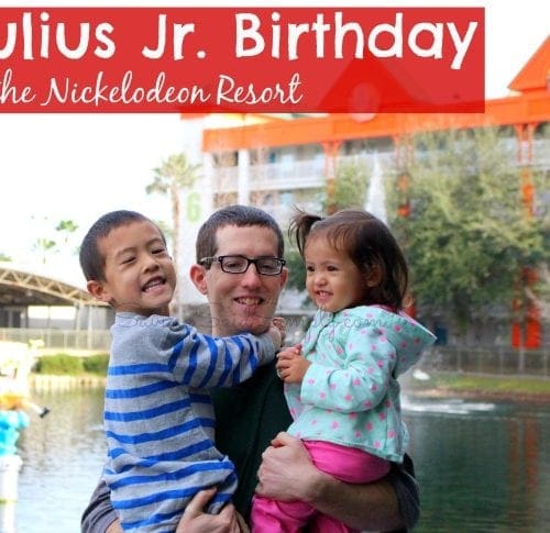 Julius Jr. birthday Nickelodeon Resort