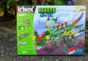 KNEX beasts alive stompz building set review