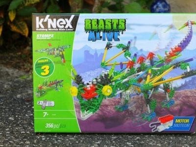 KNEX beasts alive stompz building set review
