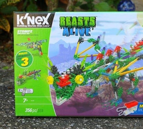 KNEX beasts alive stompz building set review