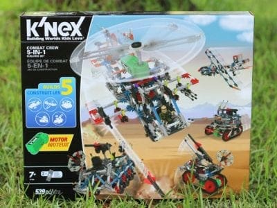 KNEX combat crew building set review