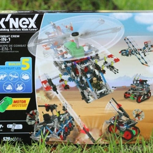 KNEX combat crew building set review