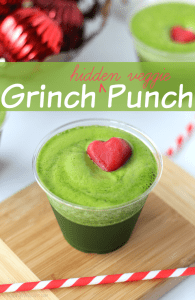 Kid approved Christmas grinch punch