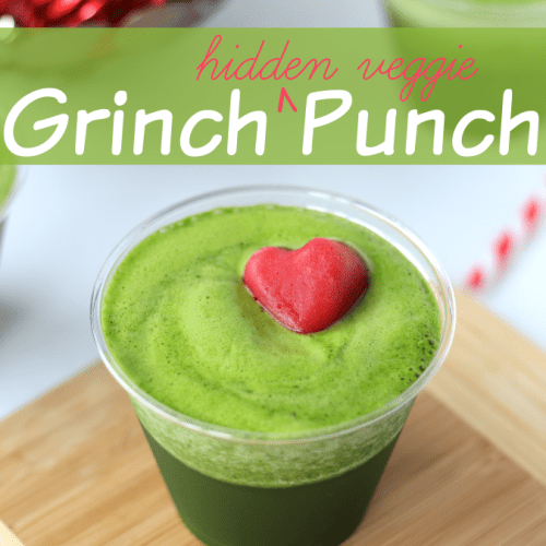 Kid approved Christmas grinch punch