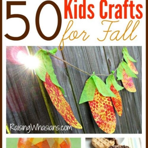 Kids crafts for fall