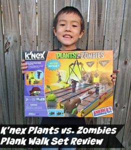 KNEX plants vs zombies review