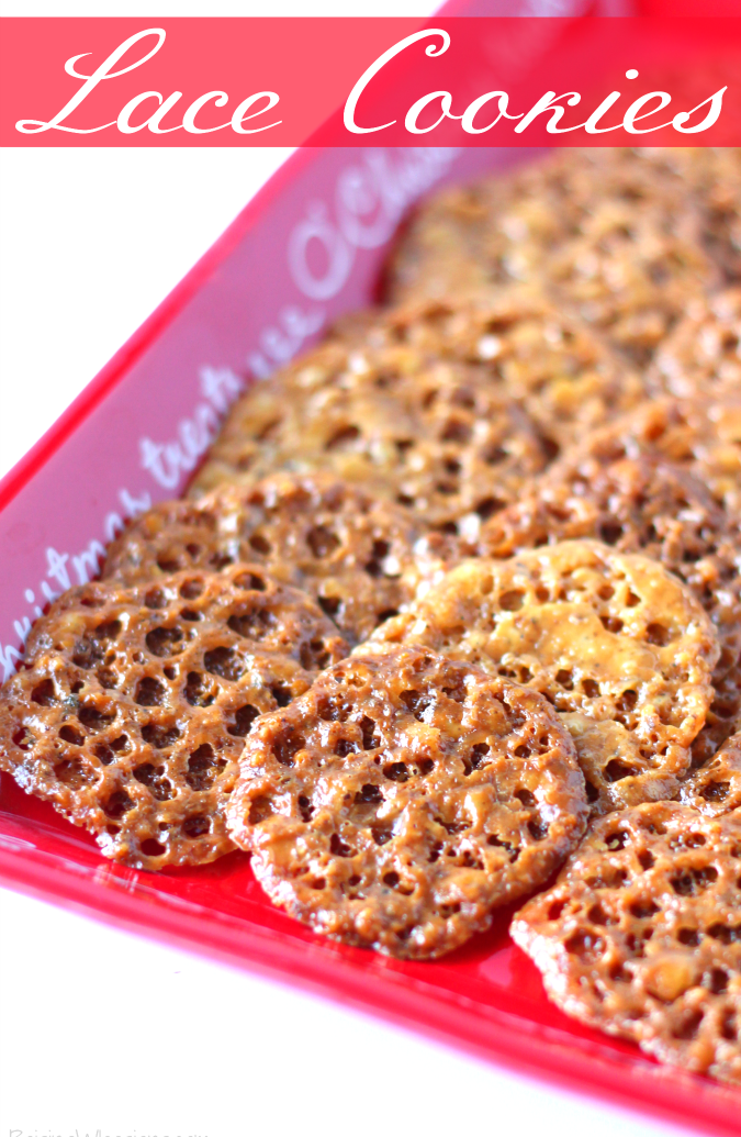 Lace cookies recipe