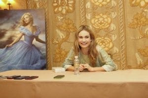 Lily James Cinderella interview