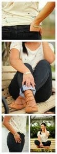Lucky brand outfit high waisted jeans