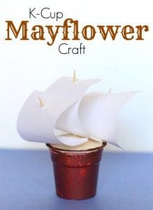 Mayflower craft for kids