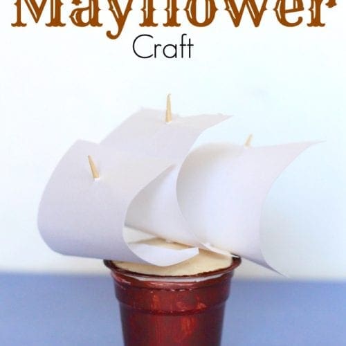 Mayflower craft for kids