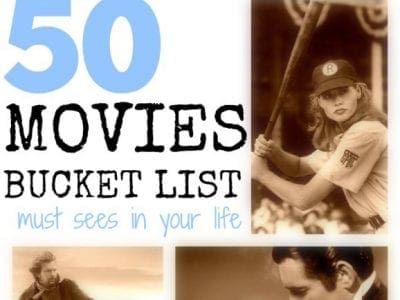 Movie bucket list summer challenge