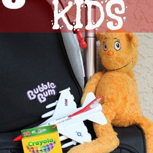 Must haves for traveling with kids