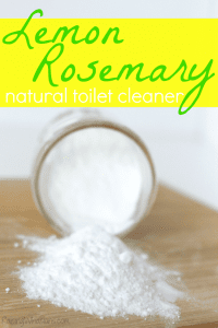Natural toilet cleaner