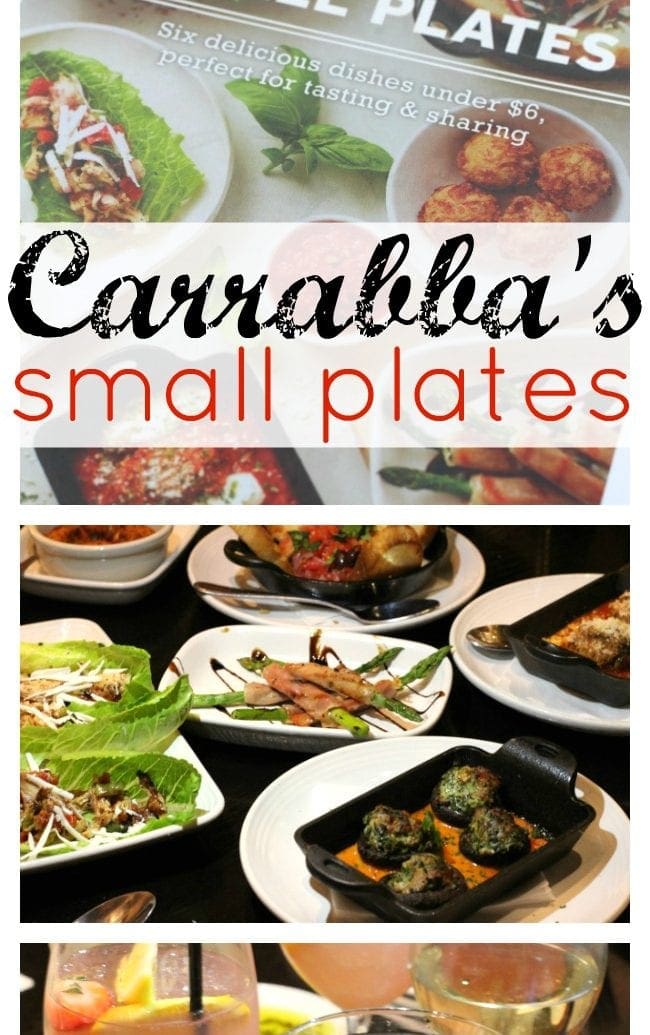 New Carrabba's small plates