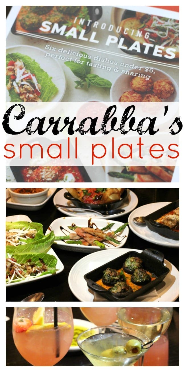 New Carrabba's Small Plates for Every Family Moment