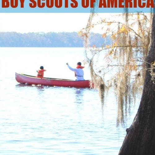 New year with boy scouts of America
