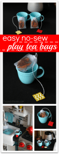 No sew play tea bags tutorial