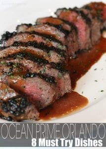 Ocean prime Orlando must try dishes
