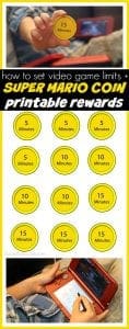 Setting video game limits with Nintendo 3DS XL printable