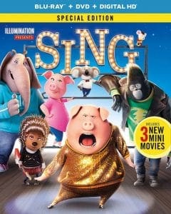 Sing blue-ray combo pack giveaway