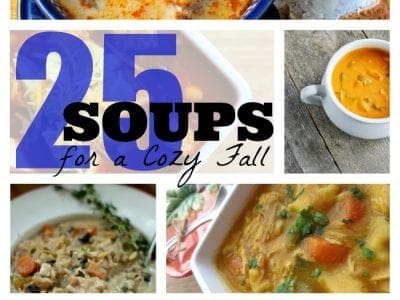 Soup recipes for a cozy fall