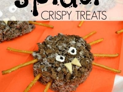 Spider crispy treats recipe